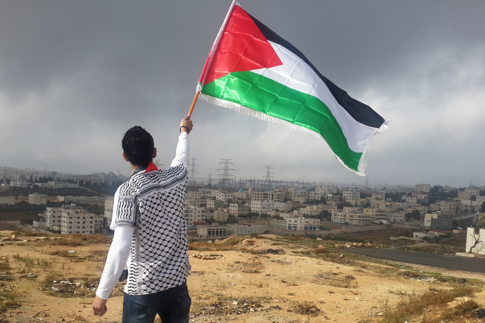 Иерусалим Палестина флаг