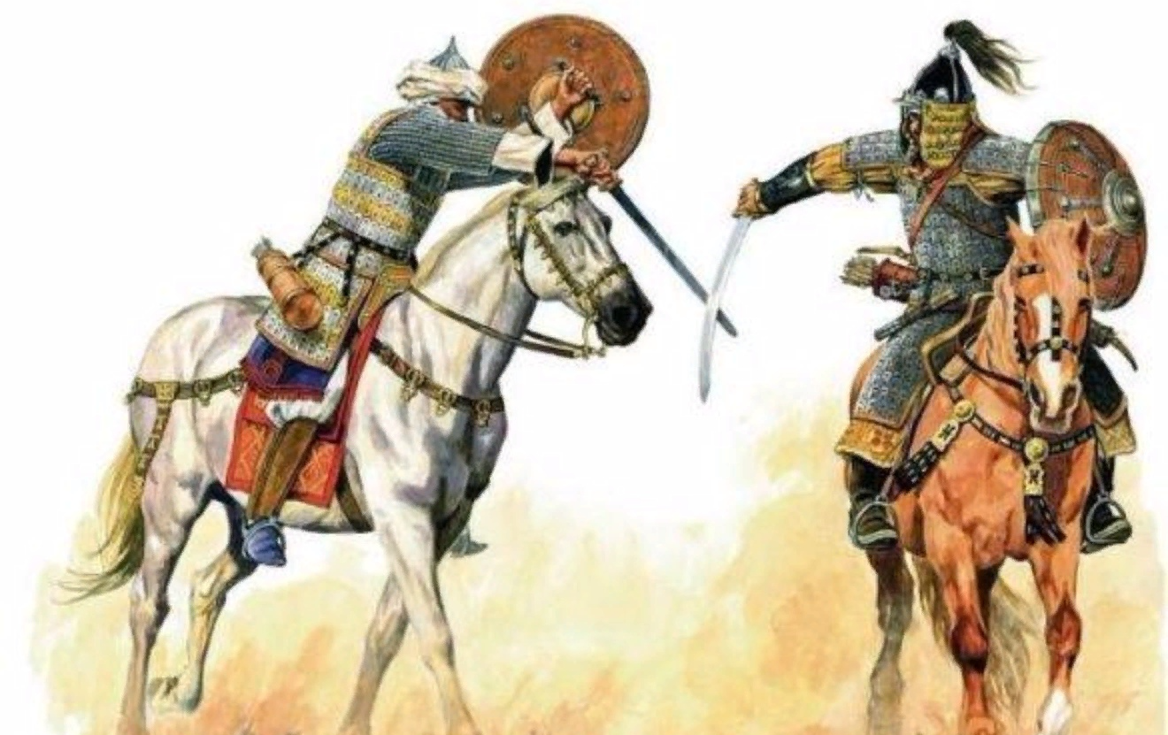 Битвы против монголов. Сарацины мамлюки. Турки-сельджуки. Сарацины мамлюки 13 век. Битва при Айн-Джалуте 1260.
